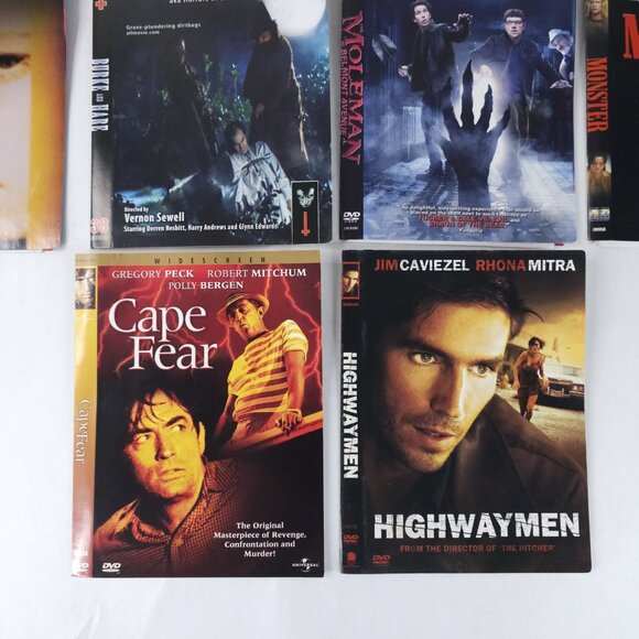 Horror Thriller DVD Lot 11 Audition Monster Cape Fear Night Shift Parasite Movie - Picture 4 of 11
